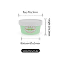 Custom Printed 2.5oz Food Grade Paper white cup