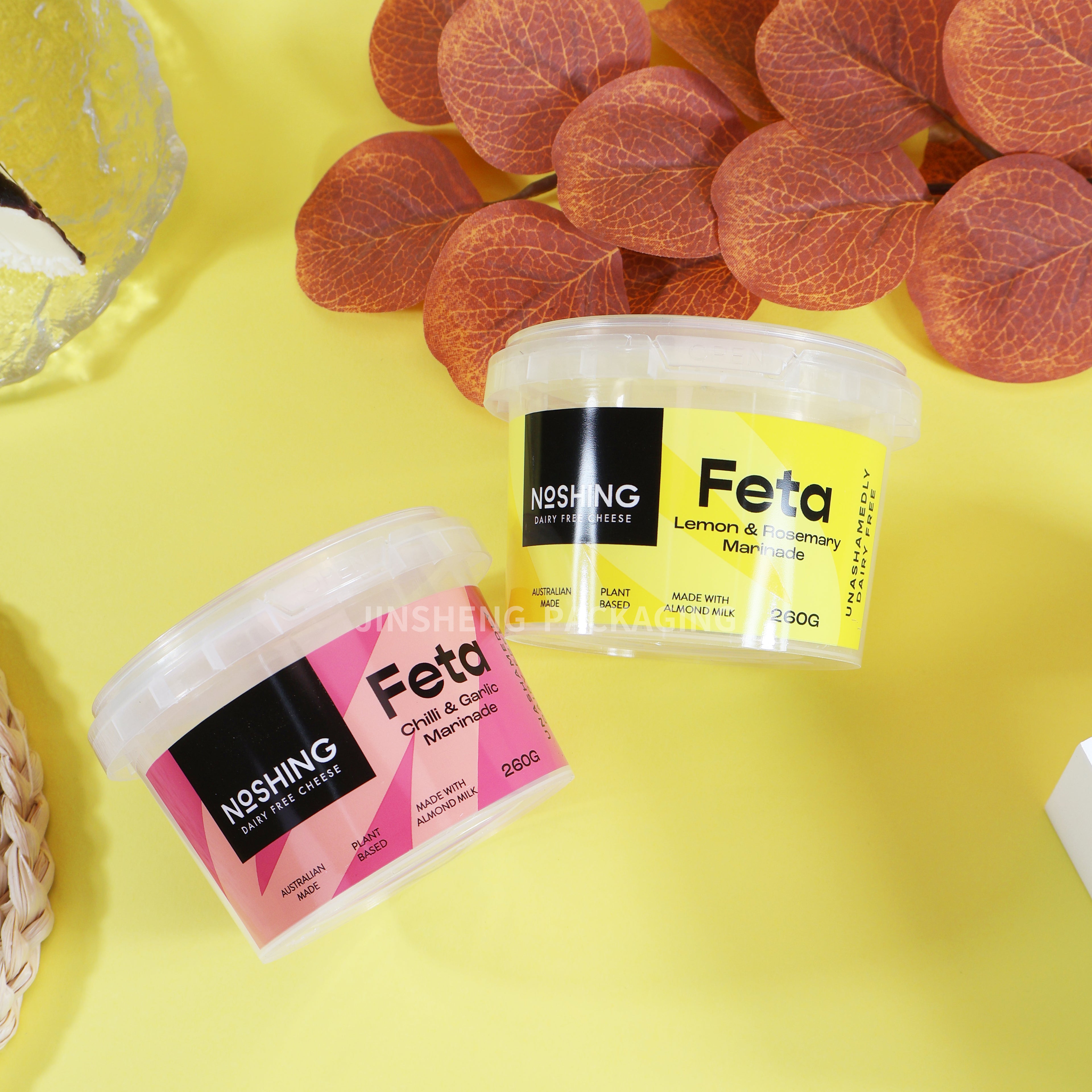 Custom Printed W010-C 300ml Food Grade PP clear cup with lid