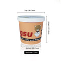 Custom Printed 32oz Food Grade Paper white cup