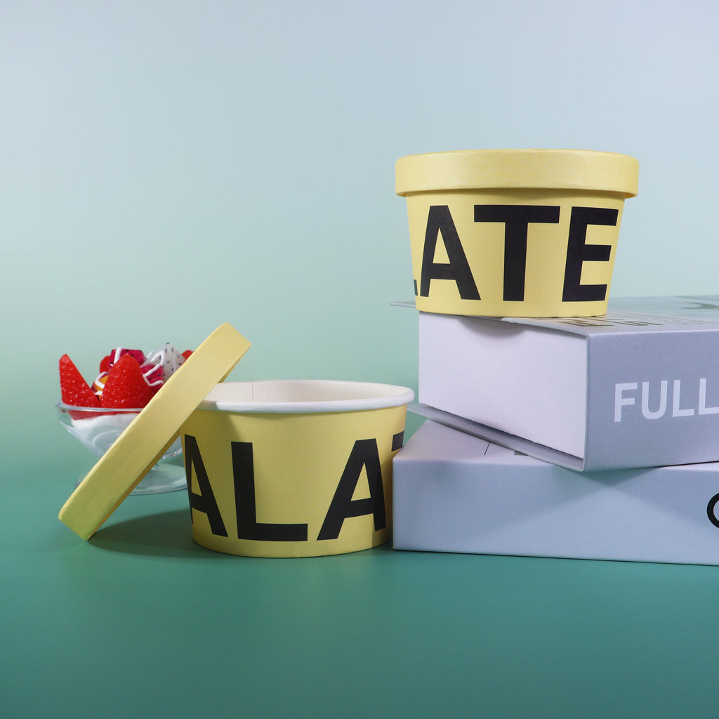 Custom Printed 5oz Food Grade Paper white cup