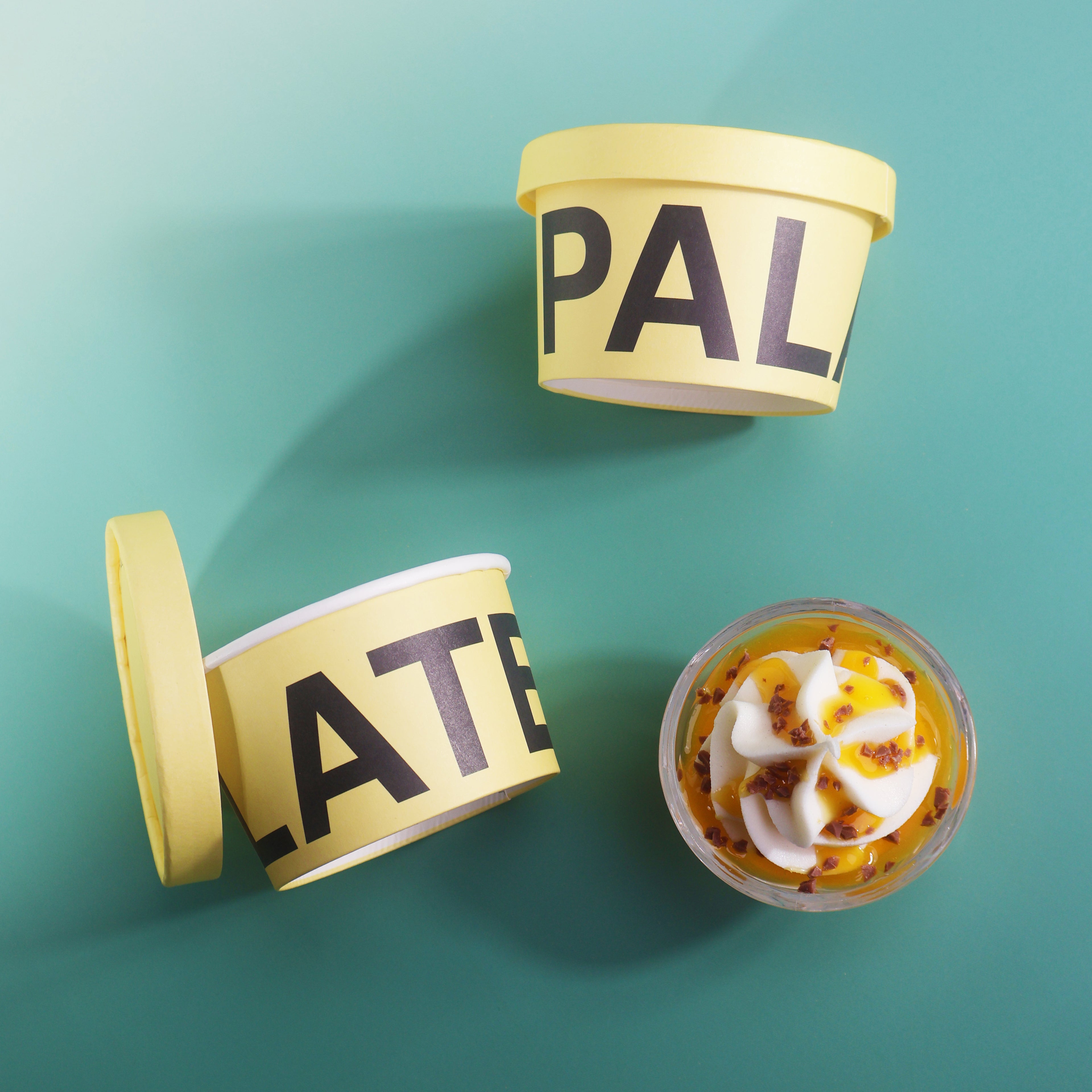 Custom Printed 5oz Food Grade Paper white cup