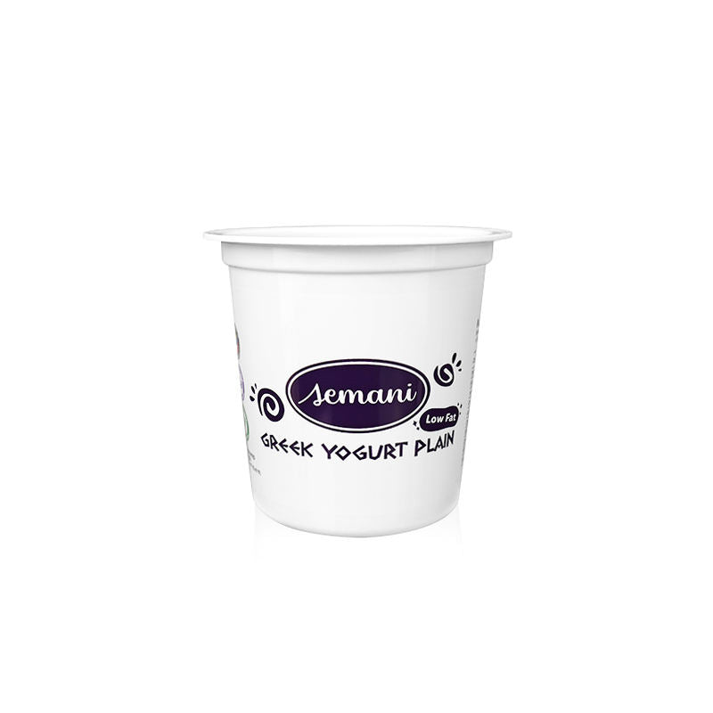 Custom Printed J212-C 500ml Food Grade PP White cup with lid