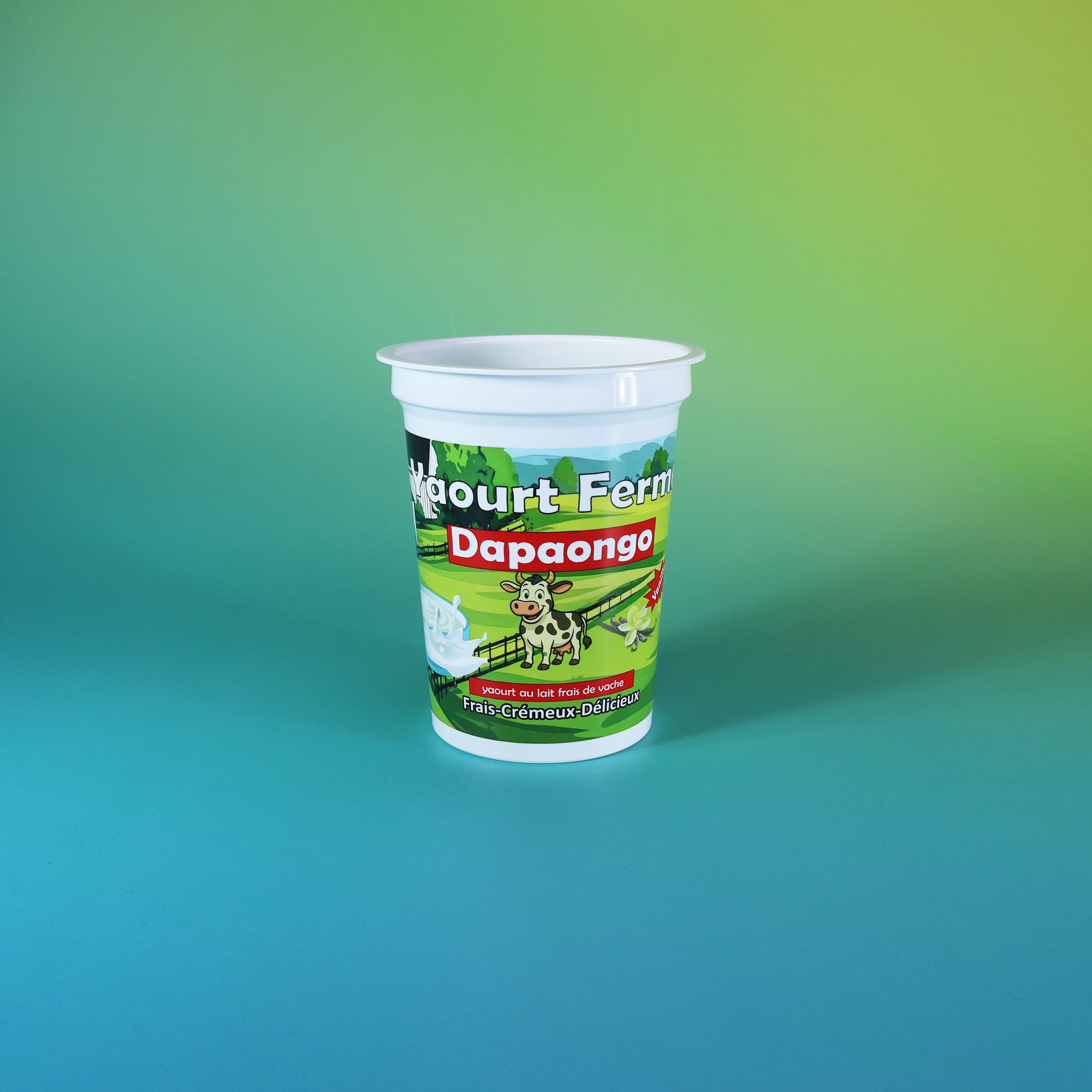 Custom Printed J05-SL 240ml  Food Grade PP white cup