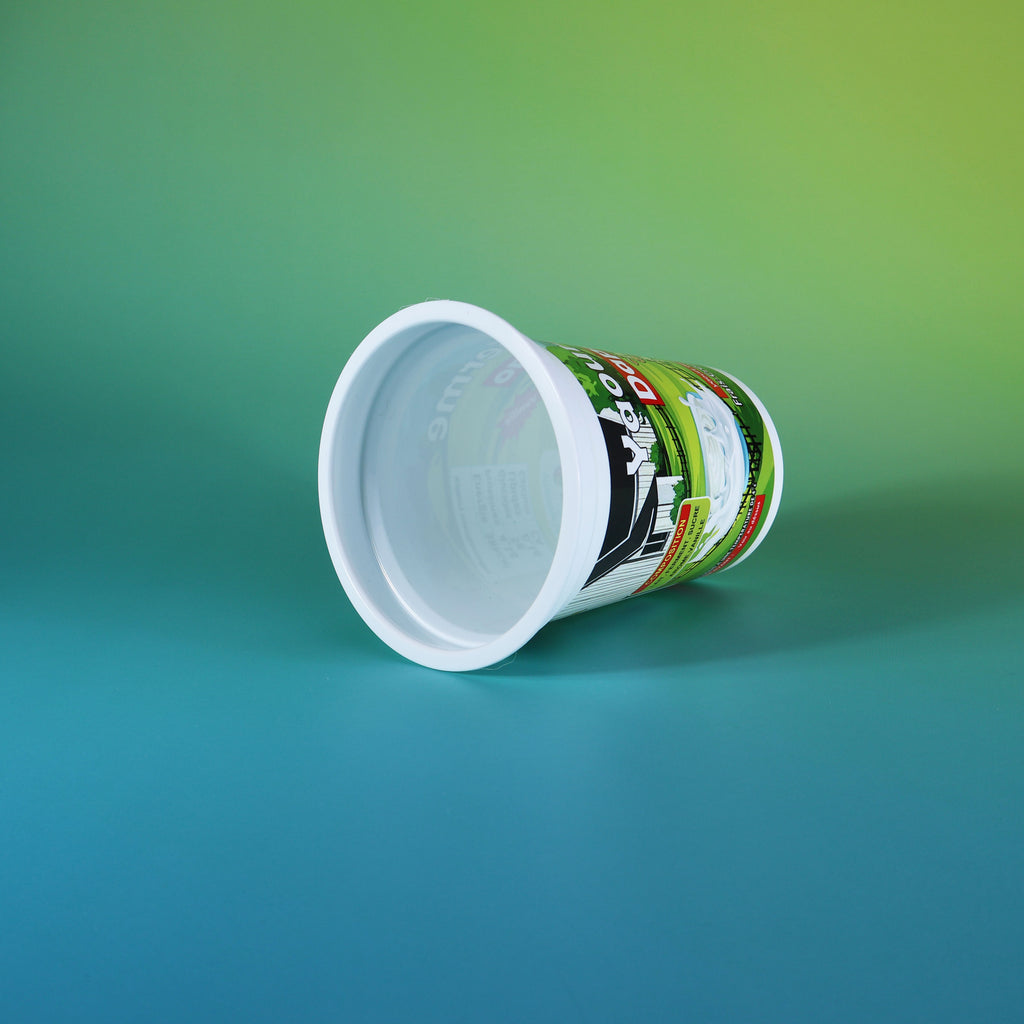 Custom Printed J05-SL 240ml  Food Grade PP white cup