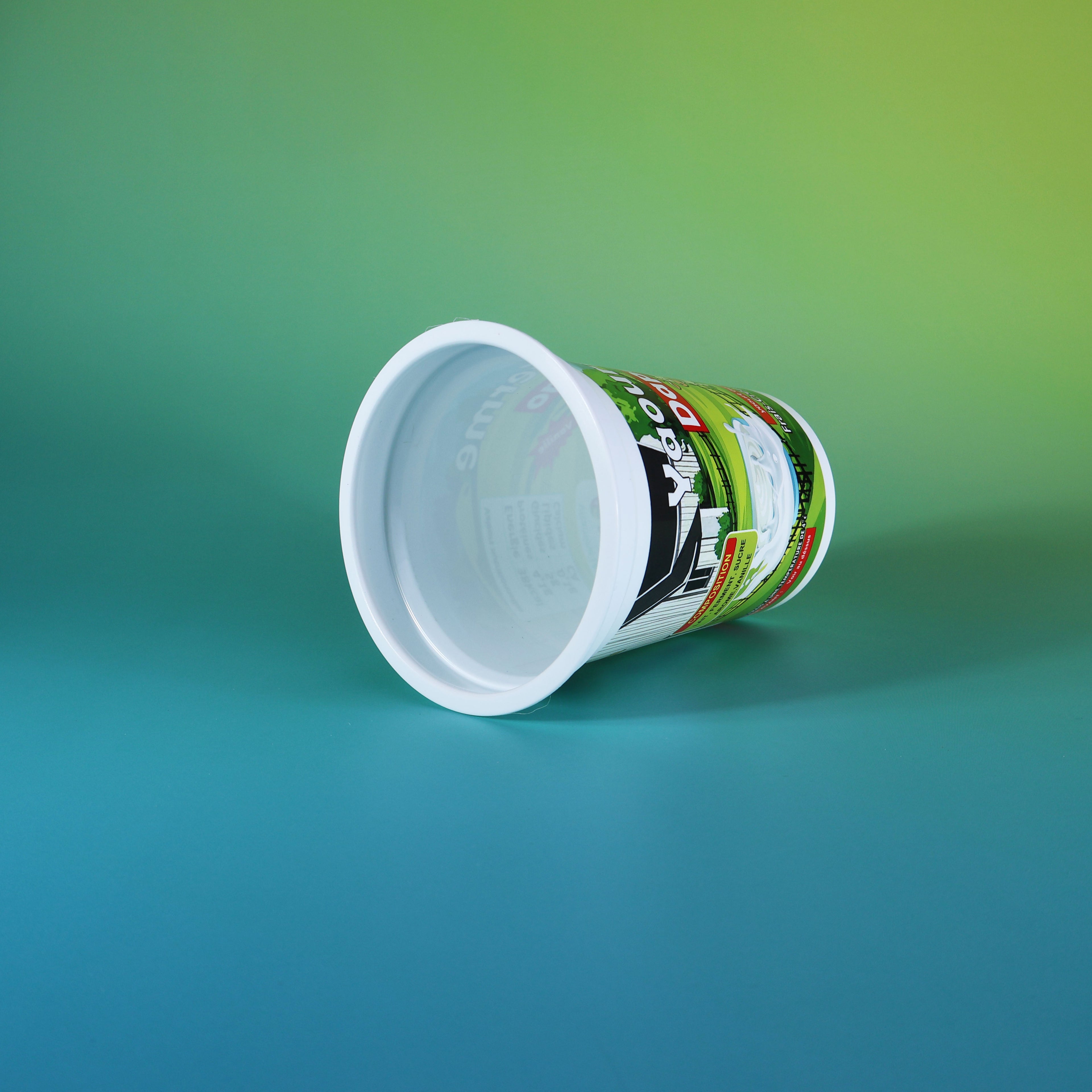 Custom Printed J05-SL 240ml  Food Grade PP white cup