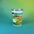 Custom Printed W067-SL 500ml  Food Grade PP white cup
