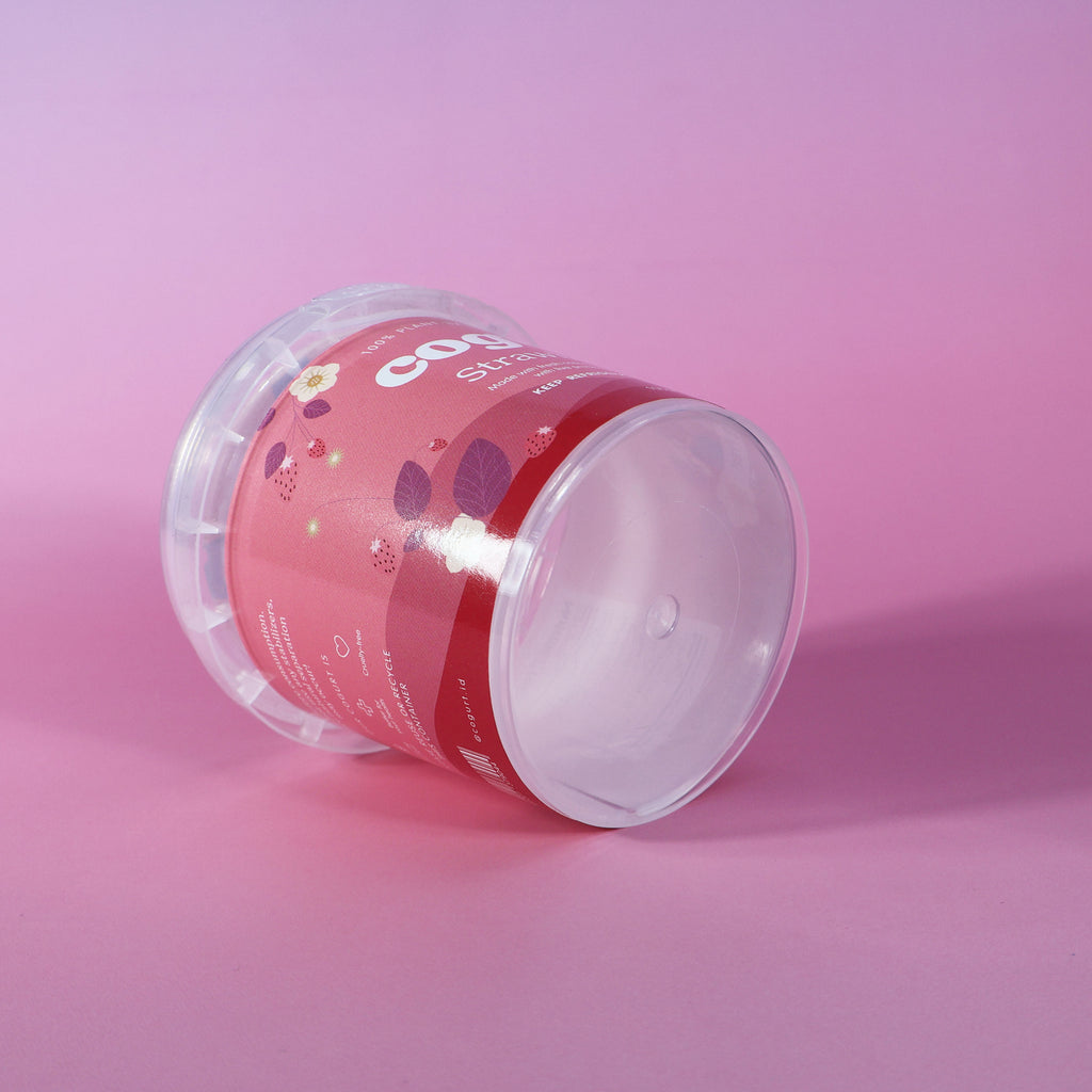 Custom Printed W01-C 140ml Food Grade PP clear cup with lid