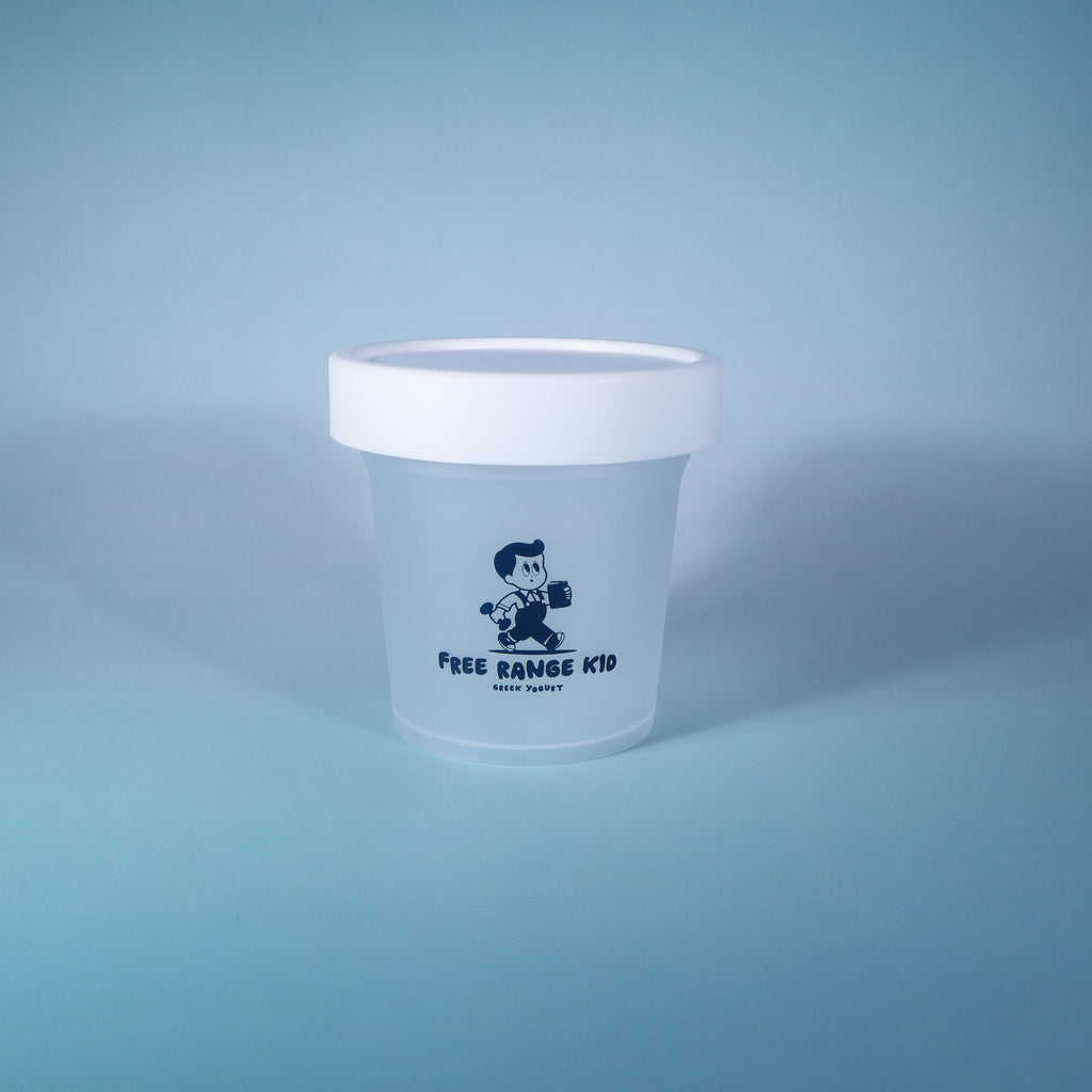 Custom Printed J12-B 500ml  Food Grade PP clear cup with lid