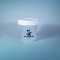 Custom Printed J12-B 500ml  Food Grade PP clear cup with lid