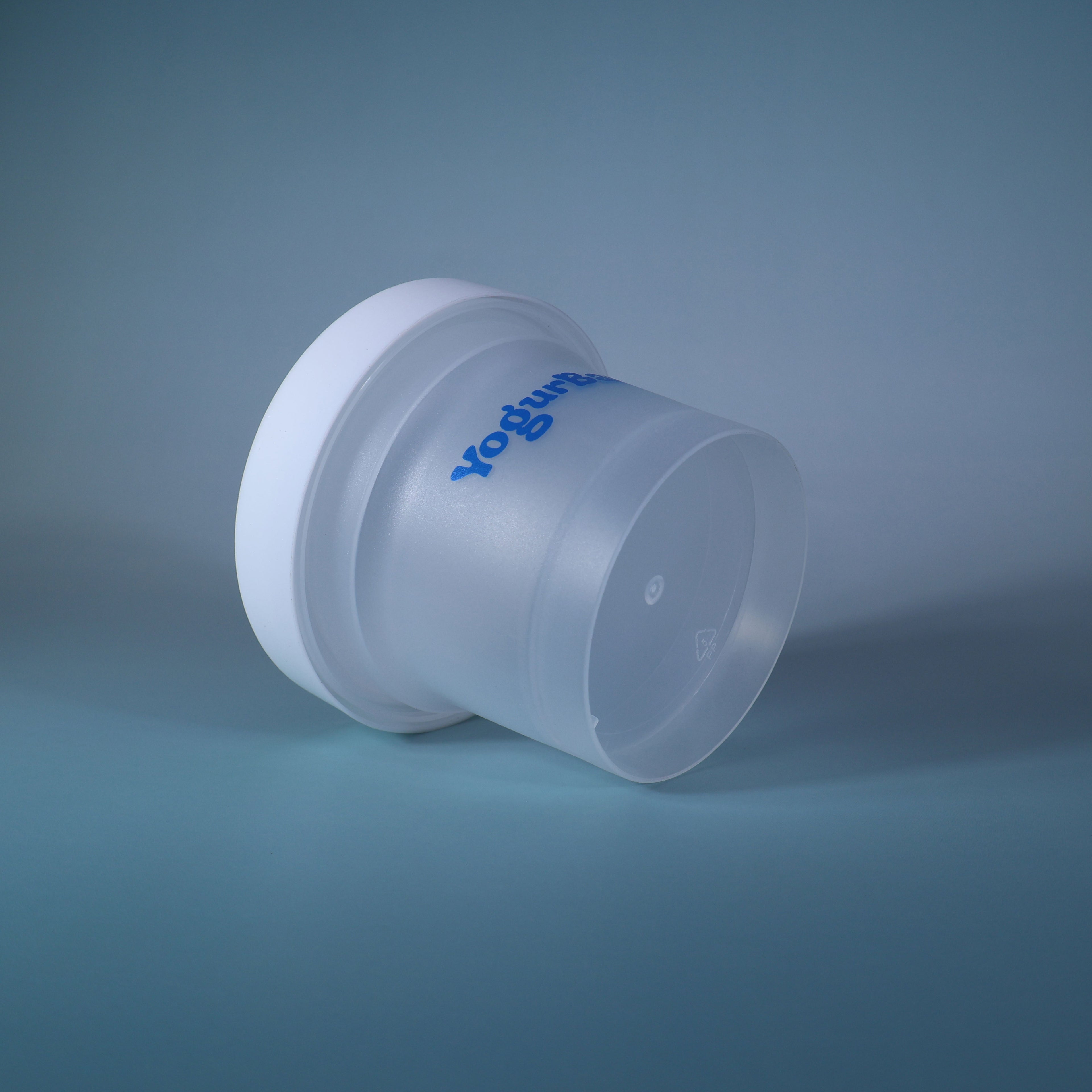Custom Printed J09-B 100ml  Food Grade PP clear cup with lid