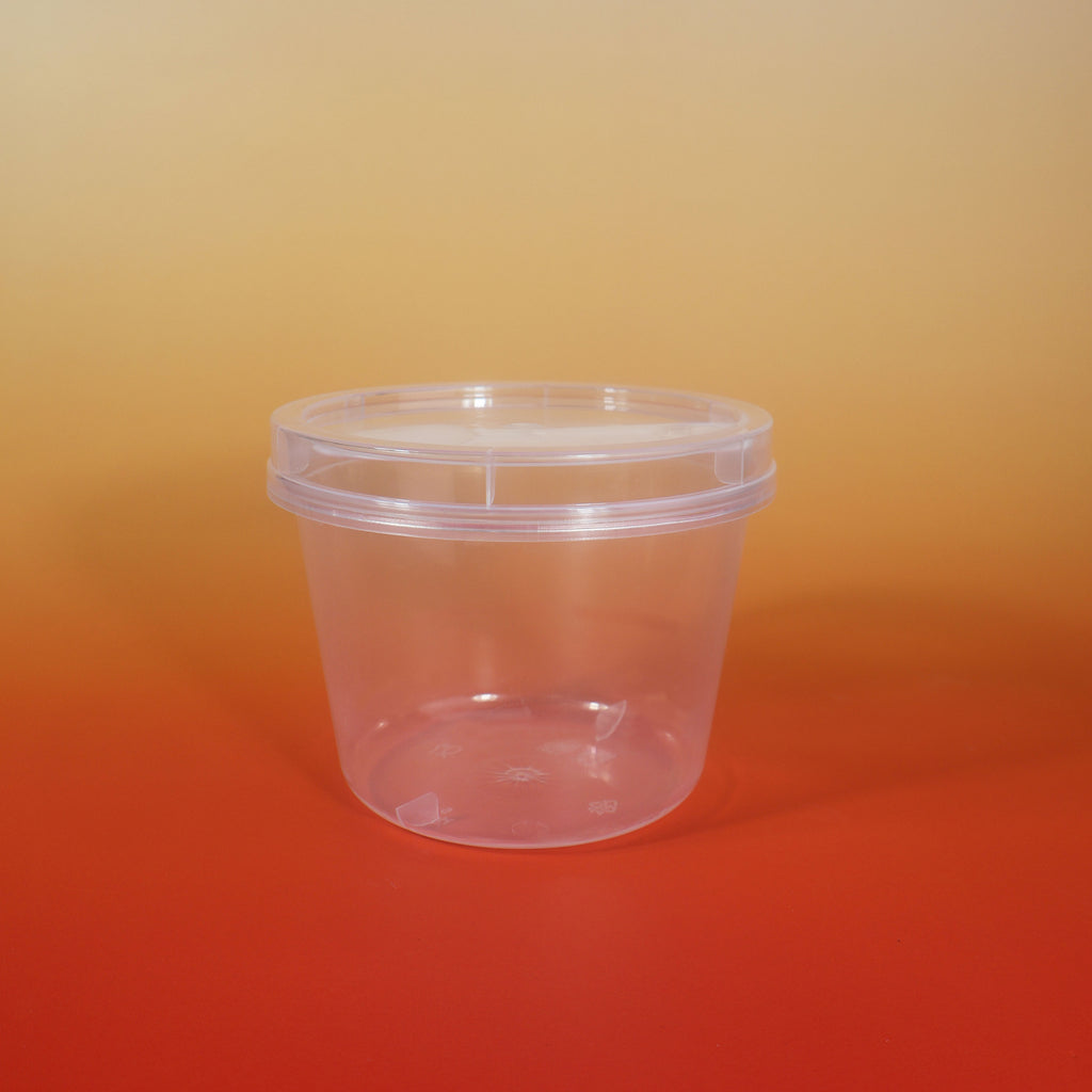 Custom Printed J17-YS 200ml Food Grade PP clear cup with aluminum sealing foil and spoon