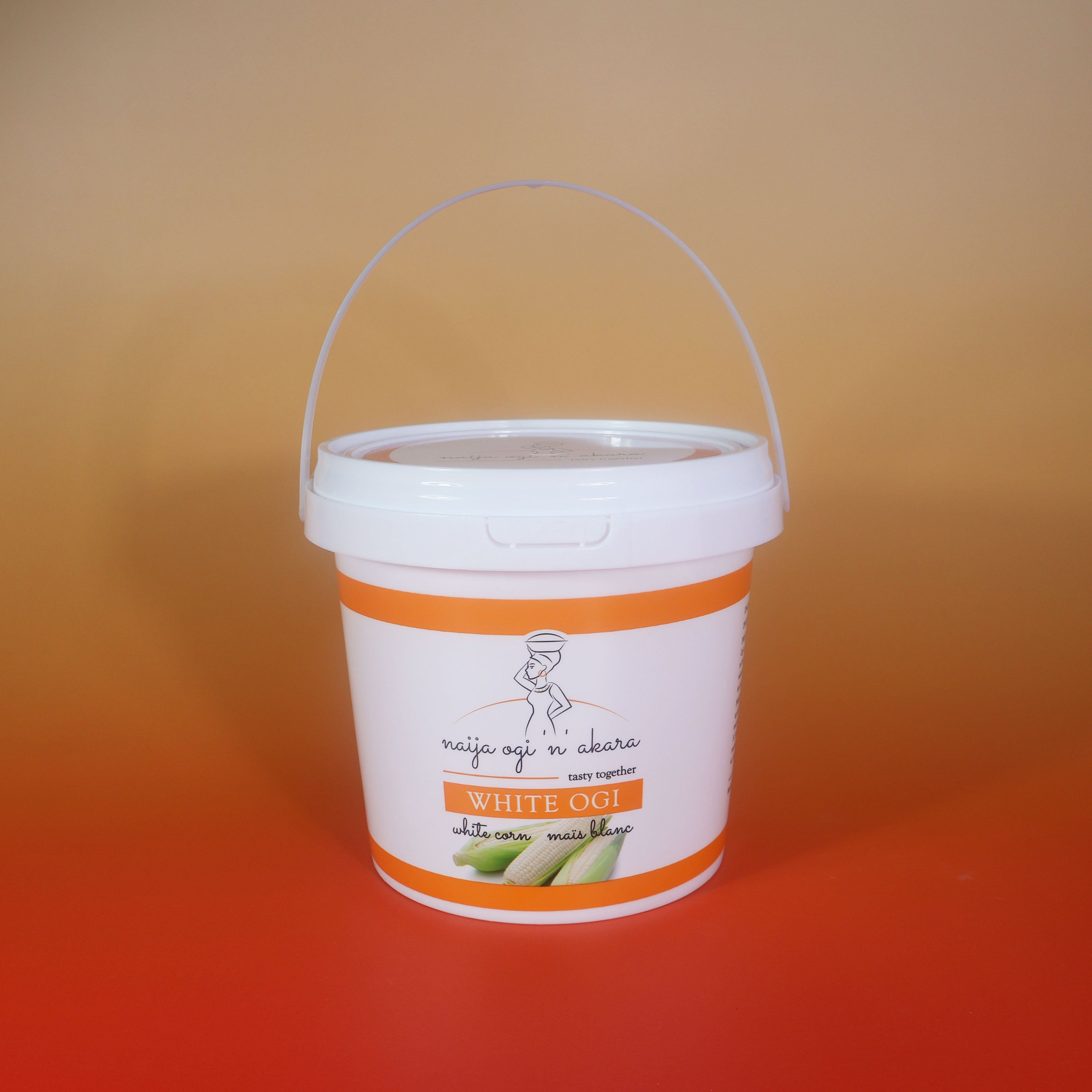 Custom Printed W027-C 750ml  Food Grade PP white cup with lid