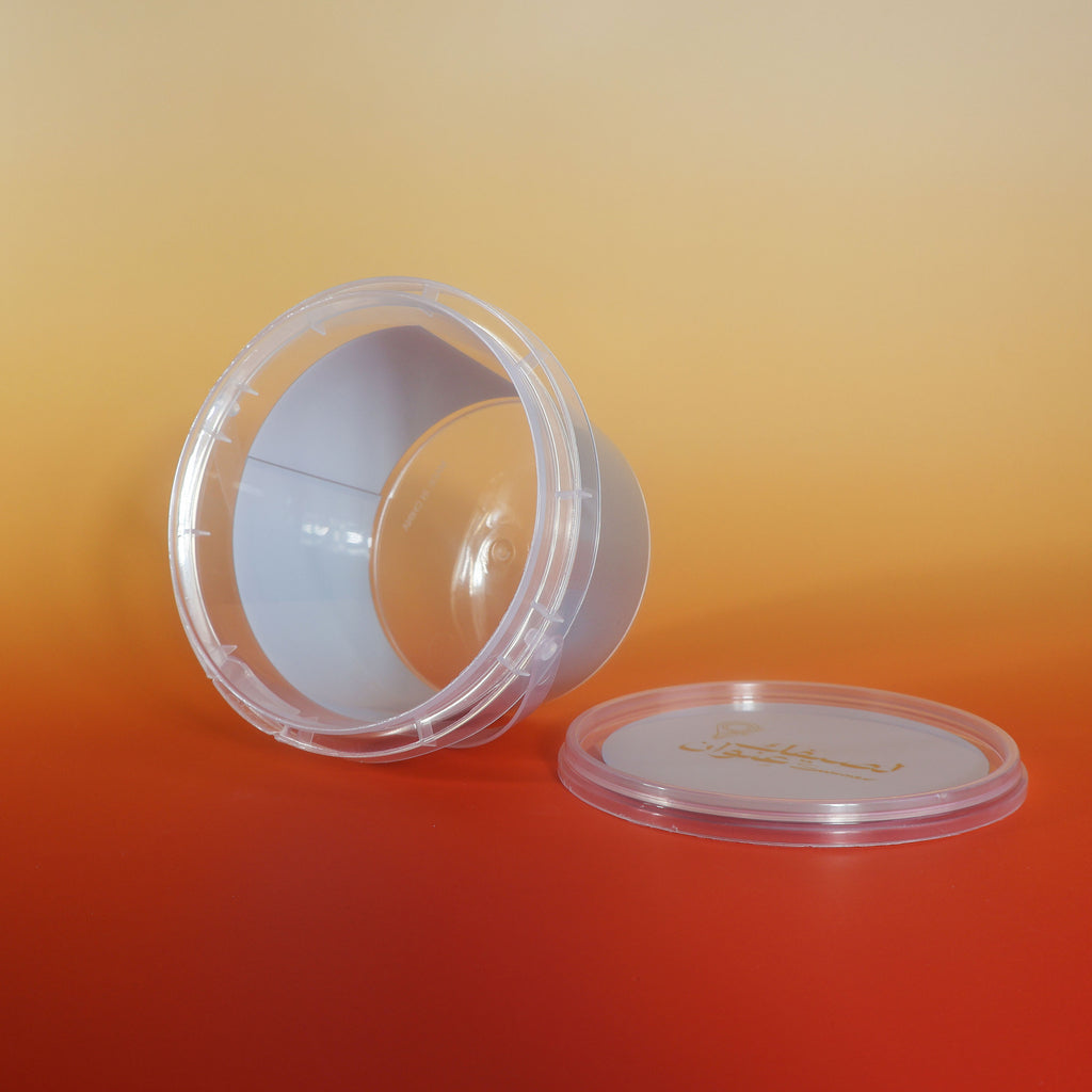 Custom Printed W010-C 300ml Food Grade PP clear cup with lid