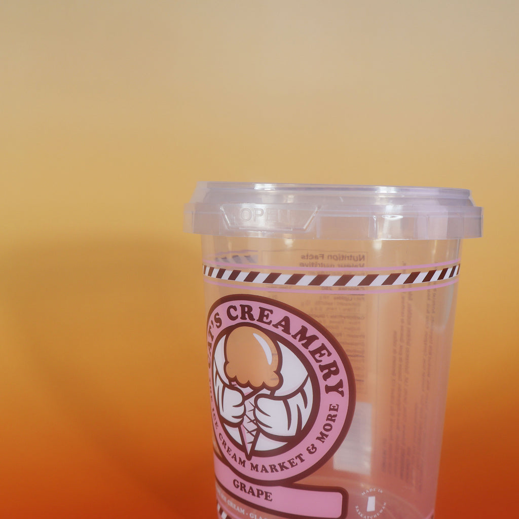 Custom Printed W019-T 500ml  Food Grade PP clear cup with lid