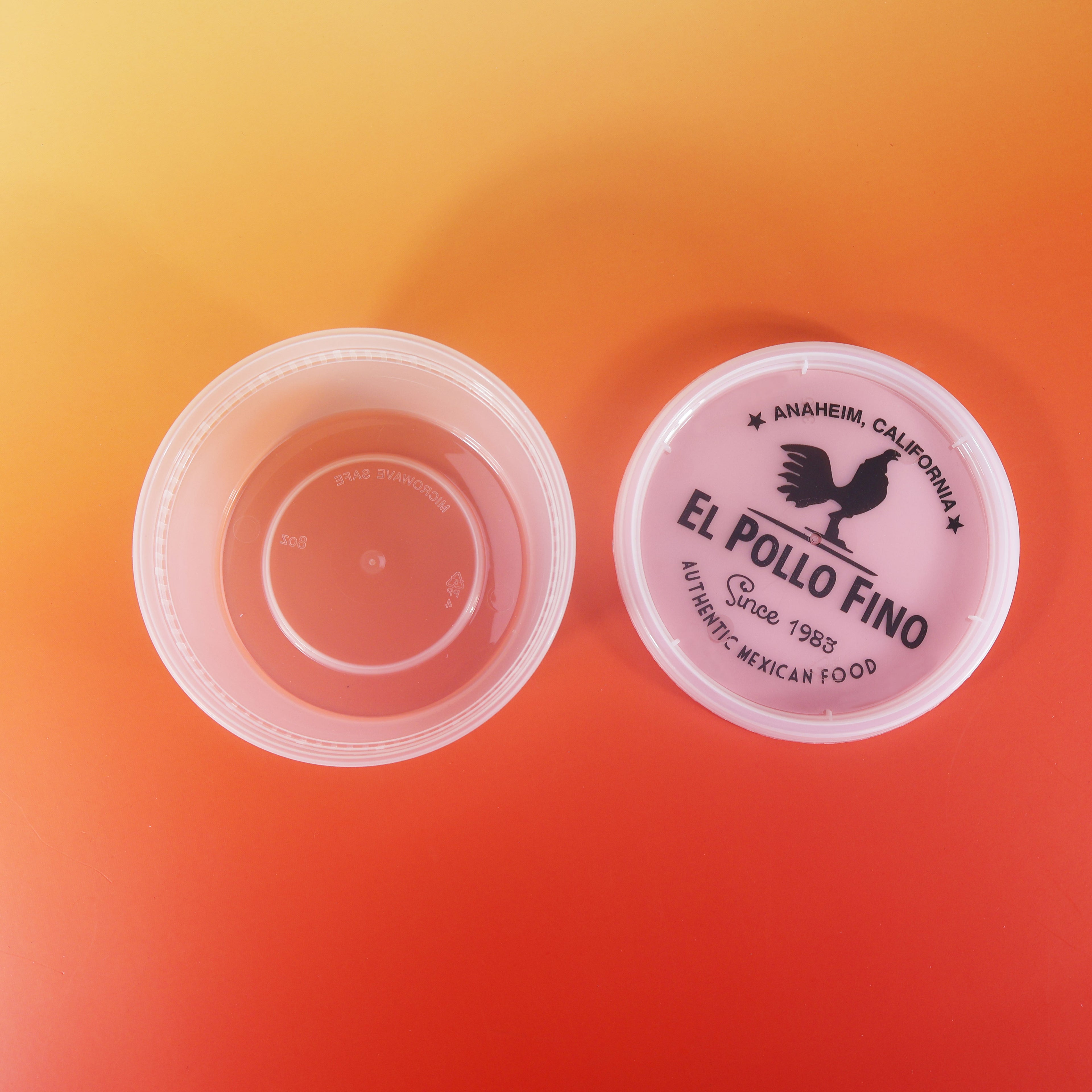 Custom Printed J22-T 8oz  Food Grade PP clear cup
