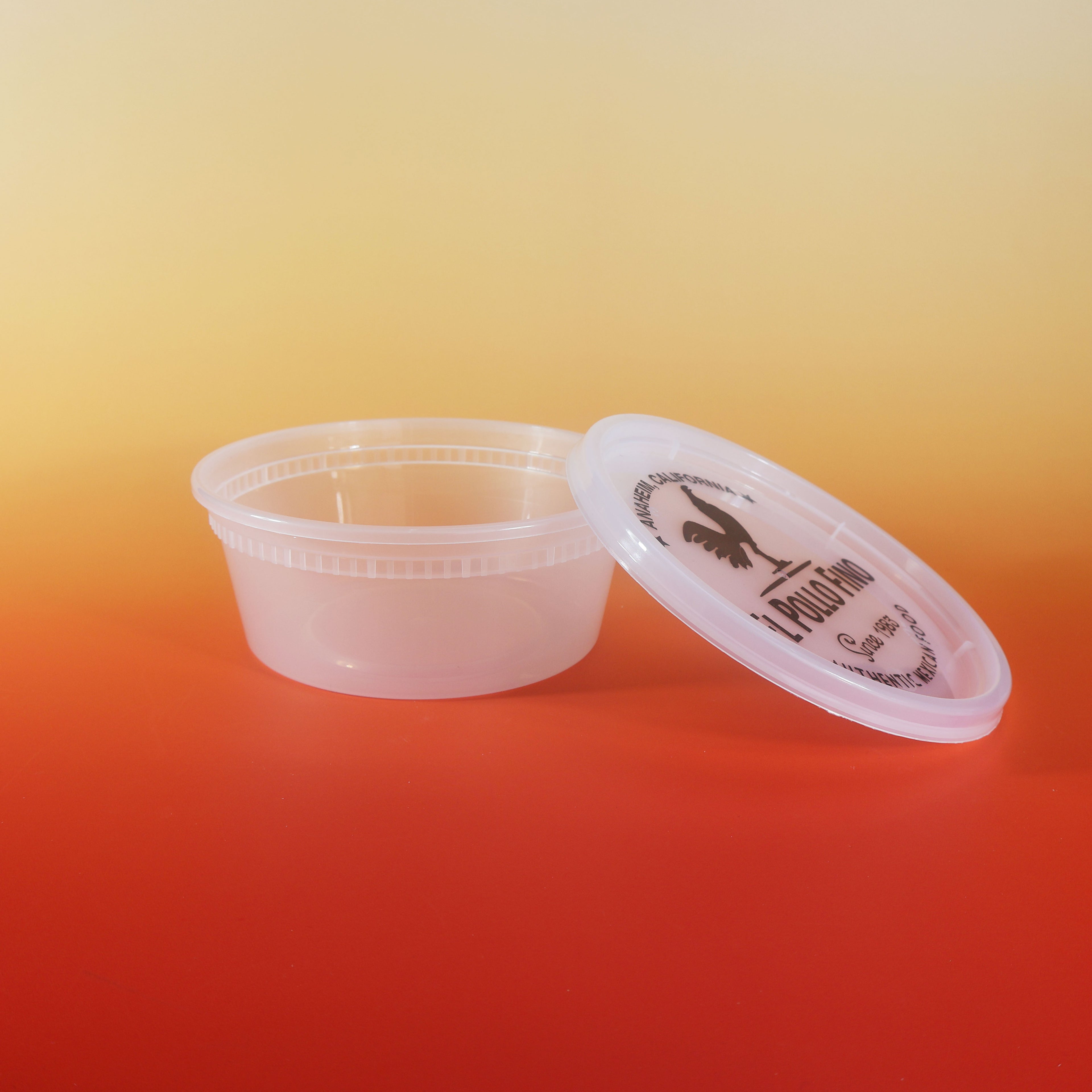 Custom Printed J22-T 8oz  Food Grade PP clear cup