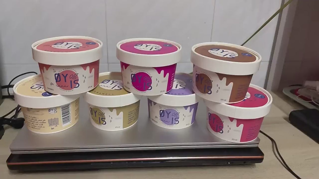Custom Printed 32oz Food Grade Paper white cup