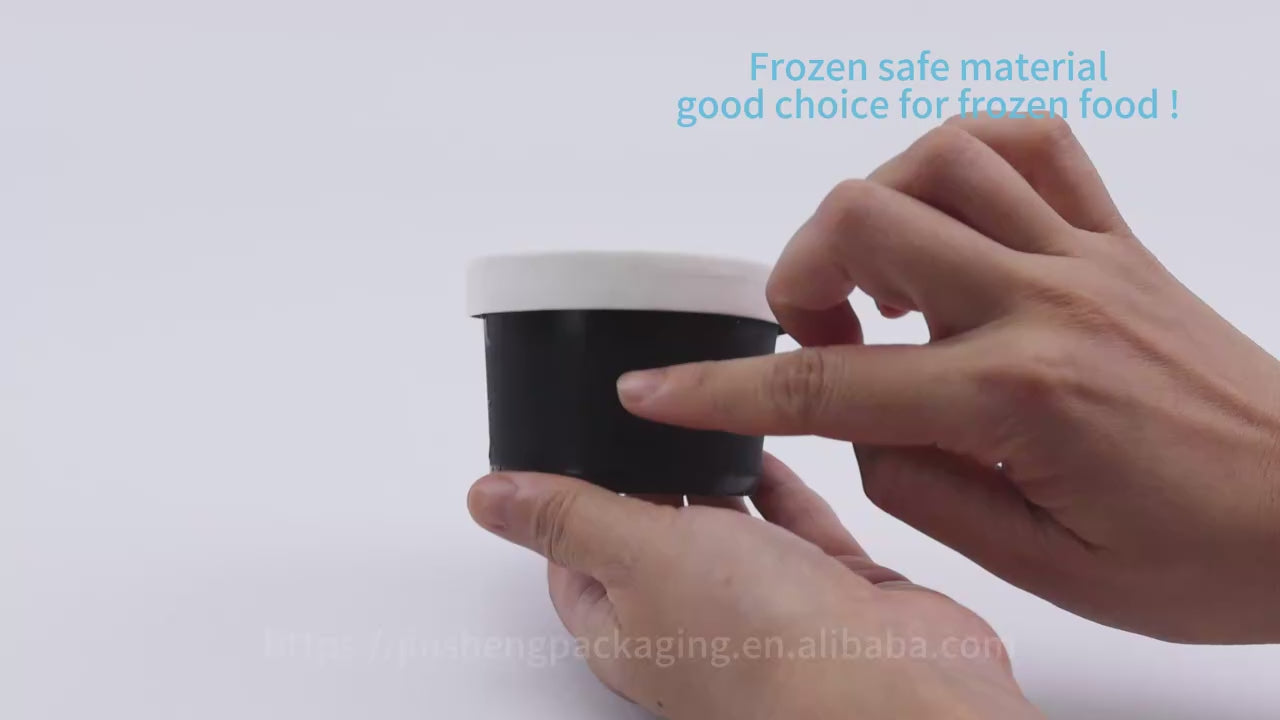 Custom Printed 12oz Food Grade Paper white cup
